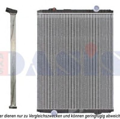 AKS DASIS 390240s -  Радиатор, охлаждение двигателя